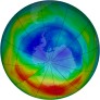 Antarctic Ozone 2002-08-23